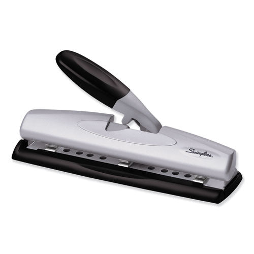 Swingline® wholesale. Swingline 12-sheet Lighttouch Desktop Two-to-three-hole Punch, 9-32" Holes, Black-silver. HSD Wholesale: Janitorial Supplies, Breakroom Supplies, Office Supplies.