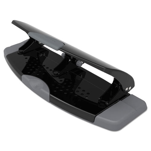 Swingline® wholesale. Swingline 20-sheet Smarttouch Three-hole Punch, 9-32" Holes, Black-gray. HSD Wholesale: Janitorial Supplies, Breakroom Supplies, Office Supplies.