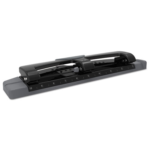 Swingline® wholesale. Swingline 12-sheet Smarttouch Three-hole Punch, 9-32" Holes, Black-gray. HSD Wholesale: Janitorial Supplies, Breakroom Supplies, Office Supplies.