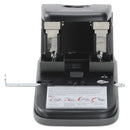Swingline® wholesale. Swingline 100-sheet High Capacity 2-hole Punch, Fixed Centers, 9-32" Holes, Black-gray. HSD Wholesale: Janitorial Supplies, Breakroom Supplies, Office Supplies.