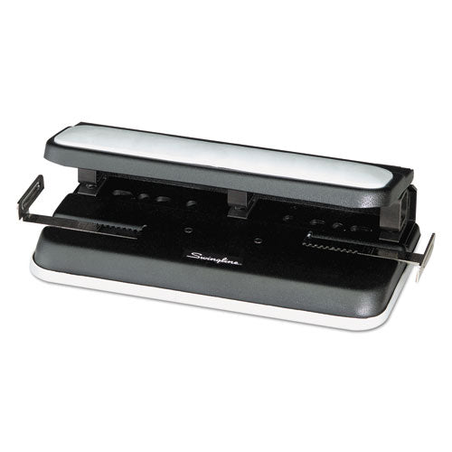 Swingline® wholesale. Swingline 32-sheet Easy Touch Two-to-three-hole Punch, 9-32" Holes, Black-gray. HSD Wholesale: Janitorial Supplies, Breakroom Supplies, Office Supplies.