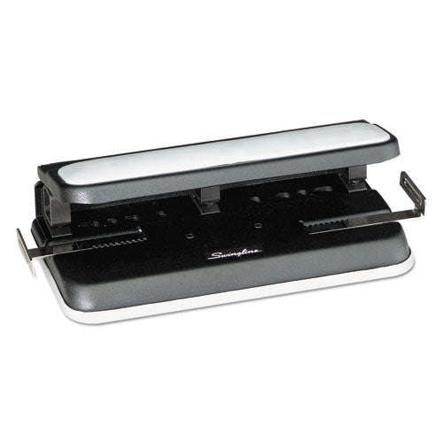 Swingline® wholesale. Swingline 32-sheet Easy Touch Two-to-three-hole Punch, 9-32" Holes, Black-gray. HSD Wholesale: Janitorial Supplies, Breakroom Supplies, Office Supplies.