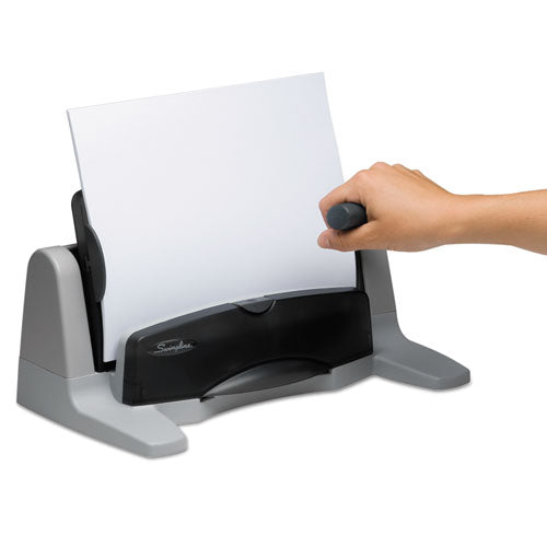 Swingline® wholesale. Swingline 40-sheet Lighttouch Two-to-seven-hole Punch, 9-32" Holes, Black-gray. HSD Wholesale: Janitorial Supplies, Breakroom Supplies, Office Supplies.