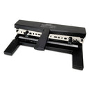 Swingline® wholesale. Swingline 40-sheet Heavy-duty Two-to-seven-hole Adjustable Punch, 9-32" Holes, Black. HSD Wholesale: Janitorial Supplies, Breakroom Supplies, Office Supplies.