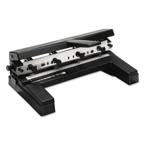 Swingline® wholesale. Swingline 40-sheet Two-to-four-hole Adjustable Punch, 9-32" Holes, Black. HSD Wholesale: Janitorial Supplies, Breakroom Supplies, Office Supplies.