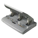 Swingline® wholesale. Swingline 75-sheet Heavy-duty Three-hole Adjustable Punch, 9-32" Holes, Putty-gray. HSD Wholesale: Janitorial Supplies, Breakroom Supplies, Office Supplies.