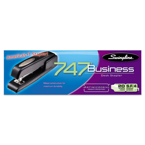 Swingline® wholesale. Swingline 747 Business Full Strip Desk Stapler, 25-sheet Capacity, Black. HSD Wholesale: Janitorial Supplies, Breakroom Supplies, Office Supplies.