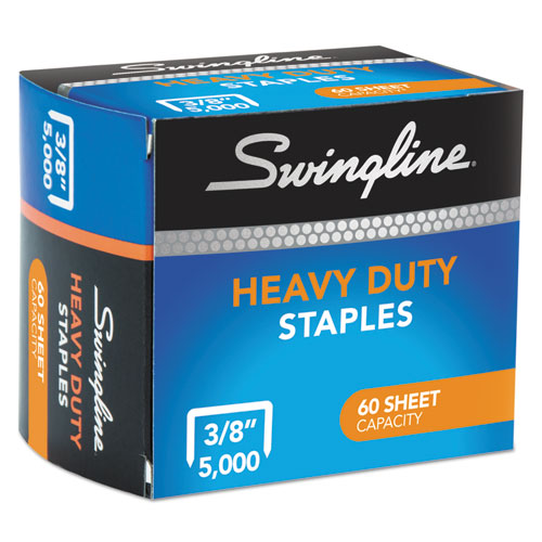 Swingline® wholesale. Swingline S.f. 39 Heavy-duty Staples, 0.38" Leg, 0.5" Crown, Steel, 5,000-box. HSD Wholesale: Janitorial Supplies, Breakroom Supplies, Office Supplies.