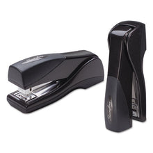 Load image into Gallery viewer, Swingline® wholesale. Swingline Optima Grip Compact Stapler, 25-sheet Capacity, Graphite. HSD Wholesale: Janitorial Supplies, Breakroom Supplies, Office Supplies.