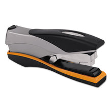 Load image into Gallery viewer, Swingline® wholesale. Swingline Optima 40 Desktop Stapler, 40-sheet Capacity, Silver-black-orange. HSD Wholesale: Janitorial Supplies, Breakroom Supplies, Office Supplies.