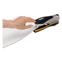 Load image into Gallery viewer, Swingline® wholesale. Swingline Optima 40 Desktop Stapler, 40-sheet Capacity, Silver-black-orange. HSD Wholesale: Janitorial Supplies, Breakroom Supplies, Office Supplies.