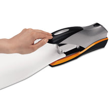 Load image into Gallery viewer, Swingline® wholesale. Swingline Optima 70 Desktop Stapler, 70-sheet Capacity, Silver-black-orange. HSD Wholesale: Janitorial Supplies, Breakroom Supplies, Office Supplies.