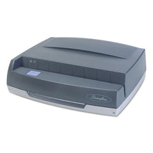 Load image into Gallery viewer, Swingline® wholesale. Swingline 50-sheet 350md Electric Three-hole Punch, 9-32&quot; Holes, Gray. HSD Wholesale: Janitorial Supplies, Breakroom Supplies, Office Supplies.