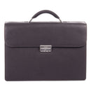 Swiss Mobility wholesale. Milestone Briefcase, Holds Laptops, 15.6", 5" X 5" X 12", Brown. HSD Wholesale: Janitorial Supplies, Breakroom Supplies, Office Supplies.