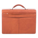 Swiss Mobility wholesale. Milestone Briefcase, Holds Laptops 15.6", 5" X 5" X 12", Cognac. HSD Wholesale: Janitorial Supplies, Breakroom Supplies, Office Supplies.