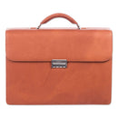 Swiss Mobility wholesale. Milestone Briefcase, Holds Laptops 15.6", 5" X 5" X 12", Cognac. HSD Wholesale: Janitorial Supplies, Breakroom Supplies, Office Supplies.