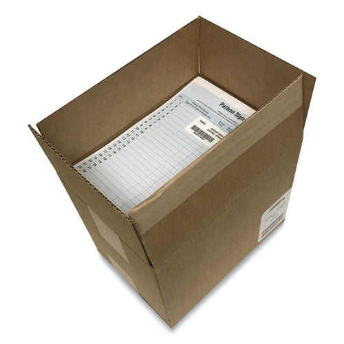 Tabbies® wholesale. Patient Sign-in Label Forms, 8 1-2 X 11 5-8, 125 Sheets-pack, Blue. HSD Wholesale: Janitorial Supplies, Breakroom Supplies, Office Supplies.