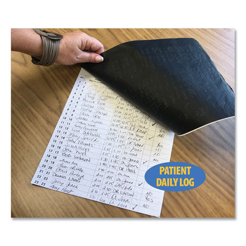 Tabbies® wholesale. Patient Sign-in Label Forms, 8 1-2 X 11 5-8, 125 Sheets-pack, Green. HSD Wholesale: Janitorial Supplies, Breakroom Supplies, Office Supplies.