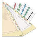 Tabbies® wholesale. Medical Chart Index Divider Sheets, 11 X 8.5, White, 400-box. HSD Wholesale: Janitorial Supplies, Breakroom Supplies, Office Supplies.