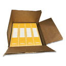 Tabbies® wholesale. File Pocket Handles, 9.63 X 2, Yellow-white, 4-sheet, 12 Sheets-pack. HSD Wholesale: Janitorial Supplies, Breakroom Supplies, Office Supplies.