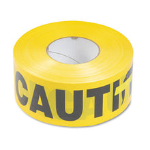 Load image into Gallery viewer, Tatco wholesale. Caution Barricade Safety Tape, Yellow, 3w X 1000ft Roll. HSD Wholesale: Janitorial Supplies, Breakroom Supplies, Office Supplies.