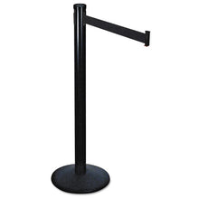 Load image into Gallery viewer, Tatco wholesale. Adjusta-tape Crowd Control Posts Only, Steel, 40&quot; High, Black, 2-box. HSD Wholesale: Janitorial Supplies, Breakroom Supplies, Office Supplies.