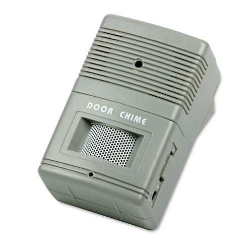 Tatco wholesale. Visitor Arrival-departure Chime, Battery Operated, 2.75w X 2d X 4.25h, Gray. HSD Wholesale: Janitorial Supplies, Breakroom Supplies, Office Supplies.