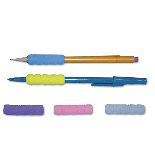 Tatco wholesale. Ribbed Pencil Cushions, 1.75", Assorted Colors, 50-box. HSD Wholesale: Janitorial Supplies, Breakroom Supplies, Office Supplies.