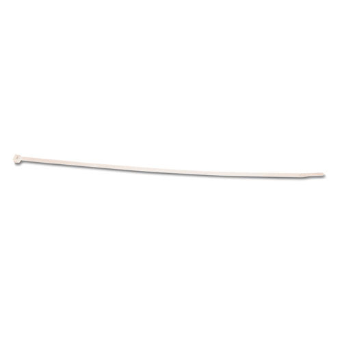 Tatco wholesale. Nylon Cable Ties, 8 X 0.19, 50 Lb, Natural, 1,000-pack. HSD Wholesale: Janitorial Supplies, Breakroom Supplies, Office Supplies.