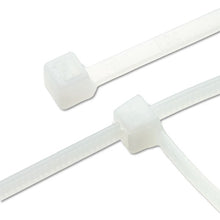 Load image into Gallery viewer, Tatco wholesale. Nylon Cable Ties, 11 X 0.19, 50 Lb, Natural, 500-pack. HSD Wholesale: Janitorial Supplies, Breakroom Supplies, Office Supplies.