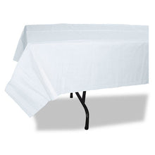 Load image into Gallery viewer, Tatco wholesale. Paper Table Cover, Embossed, W-plastic Liner, 54&quot; X 108&quot;, White, 20-carton. HSD Wholesale: Janitorial Supplies, Breakroom Supplies, Office Supplies.