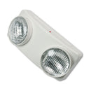 Tatco wholesale. Swivel Head Twin Beam Emergency Lighting Unit, 12.75"w X 4"d X 5.5"h, White. HSD Wholesale: Janitorial Supplies, Breakroom Supplies, Office Supplies.