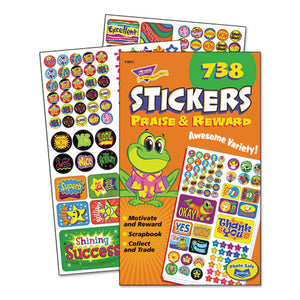 TREND® wholesale. TREND® Sticker Assortment Pack, Praise-reward, 738 Stickers-pad. HSD Wholesale: Janitorial Supplies, Breakroom Supplies, Office Supplies.