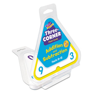 TREND® wholesale. TREND® Addition-subtraction Three-corner Flash Cards, 6 And Up, 48-set. HSD Wholesale: Janitorial Supplies, Breakroom Supplies, Office Supplies.