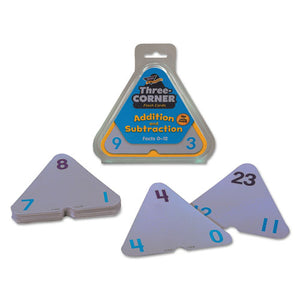 TREND® wholesale. TREND® Addition-subtraction Three-corner Flash Cards, 6 And Up, 48-set. HSD Wholesale: Janitorial Supplies, Breakroom Supplies, Office Supplies.