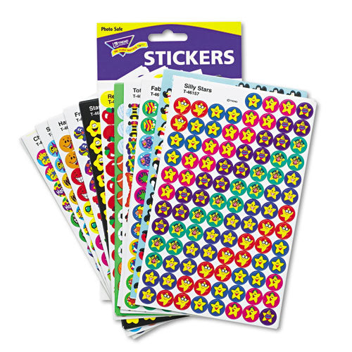 TREND® wholesale. TREND® Superspots And Supershapes Sticker Variety Packs, Assorted Designs, 5,100-pack. HSD Wholesale: Janitorial Supplies, Breakroom Supplies, Office Supplies.