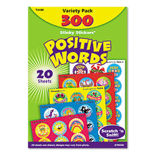 Load image into Gallery viewer, TREND® wholesale. TREND® Stinky Stickers Variety Pack, Positive Words, 300-pack. HSD Wholesale: Janitorial Supplies, Breakroom Supplies, Office Supplies.