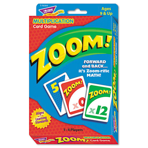 TREND® wholesale. TREND® Zoom Math Card Game, Ages 9 And Up. HSD Wholesale: Janitorial Supplies, Breakroom Supplies, Office Supplies.