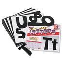 TREND® wholesale. TREND® Ready Letters Playful Combo Set, Black, 4"h, 216-set. HSD Wholesale: Janitorial Supplies, Breakroom Supplies, Office Supplies.