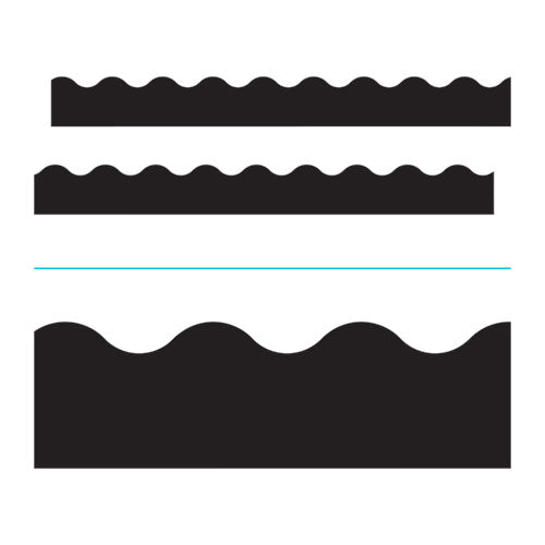 TREND® wholesale. TREND® Terrific Trimmers Solid Colors Board Trim, 2 1-4" X 39 Ft, Black. HSD Wholesale: Janitorial Supplies, Breakroom Supplies, Office Supplies.