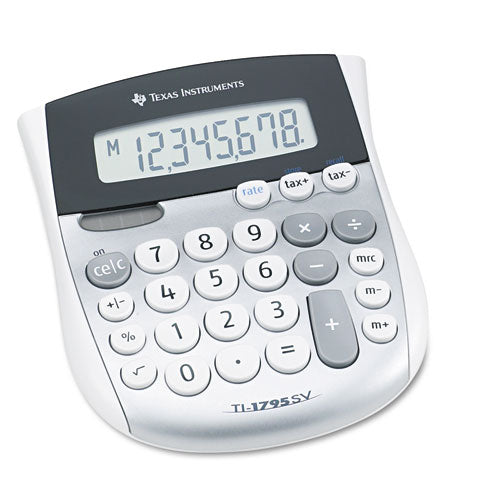 Texas Instruments wholesale. Ti-1795sv Minidesk Calculator, 8-digit Lcd. HSD Wholesale: Janitorial Supplies, Breakroom Supplies, Office Supplies.