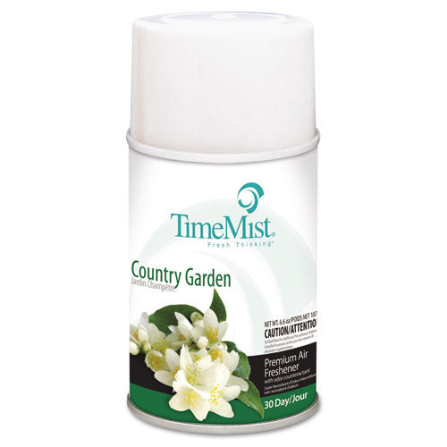 TimeMist® wholesale. Premium Metered Air Freshener Refill, Country Garden, 6.6 Oz Aerosol. HSD Wholesale: Janitorial Supplies, Breakroom Supplies, Office Supplies.