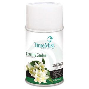 TimeMist® wholesale. Premium Metered Air Freshener Refill, Country Garden, 6.6 Oz Aerosol, 12-carton. HSD Wholesale: Janitorial Supplies, Breakroom Supplies, Office Supplies.