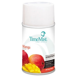 TimeMist® wholesale. Premium Metered Air Freshener Refill, Mango, 6.6 Oz Aerosol, 12-carton. HSD Wholesale: Janitorial Supplies, Breakroom Supplies, Office Supplies.