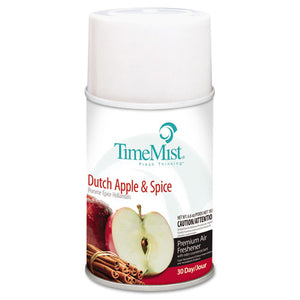 TimeMist® wholesale. Premium Metered Air Freshener Refill, Dutch Apple And Spice, 6.6 Oz Aerosol. HSD Wholesale: Janitorial Supplies, Breakroom Supplies, Office Supplies.