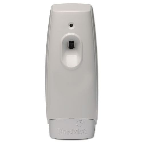 TimeMist® wholesale. Settings Metered Air Freshener Dispenser, 3.4" X 3.4" X 8.25", White. HSD Wholesale: Janitorial Supplies, Breakroom Supplies, Office Supplies.