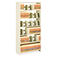 Tennsco wholesale. Snap-together Steel Six-shelf Closed Starter Set, 36w X 12d X 76h, Sand. HSD Wholesale: Janitorial Supplies, Breakroom Supplies, Office Supplies.