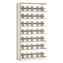Tennsco wholesale. Snap-together Seven-shelf Closed Add-on Unit, Steel, 48w X 12d X 88h, Sand. HSD Wholesale: Janitorial Supplies, Breakroom Supplies, Office Supplies.