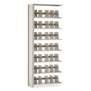 Tennsco wholesale. Snap-together Seven-shelf Closed Add-on Unit, Steel, 36w X 12d X 88h, Sand. HSD Wholesale: Janitorial Supplies, Breakroom Supplies, Office Supplies.