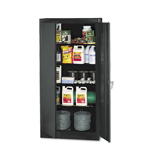 Tennsco wholesale. 72" High Standard Cabinet (unassembled), 36 X 18 X 72, Black. HSD Wholesale: Janitorial Supplies, Breakroom Supplies, Office Supplies.